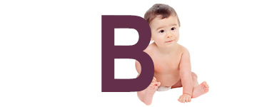 Baby names that end with B | Find a name