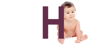 Baby names that end with H | Find a name