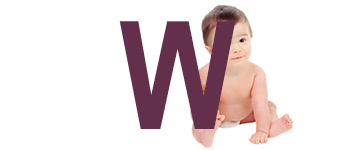 Baby names with W | Find a name