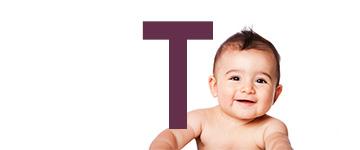 Boy names end letter T | Find a name